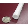 Delrin White Acetal POM Round Tube .625" Oversized OD x