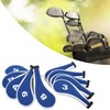 10pcs Golf Iron Head Cover with Number Printing Neoprene Zippered