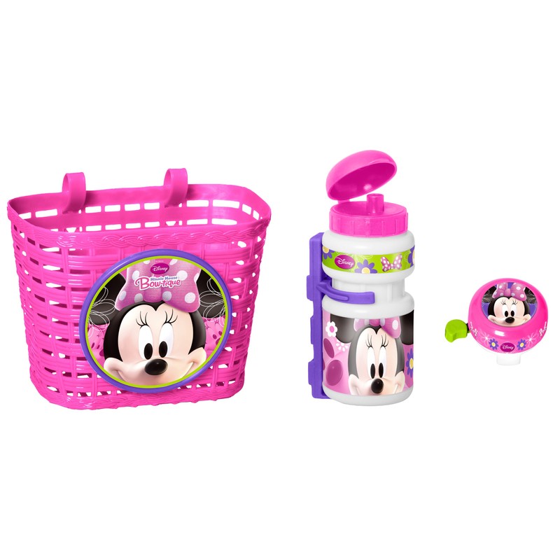 STAMP Basket, Drinking Bottle and Bell Set