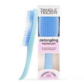 TANGLE TEEZER Tangle Teezer Ultimate Detangler Hairbrush for Wet & Dry Hair, Eliminates Knots & Reduces Breakage for All Hair Types, Denim Blues