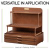 MEEDEN PRO Wood Artist Supply Storage Box - 3 Drawers
