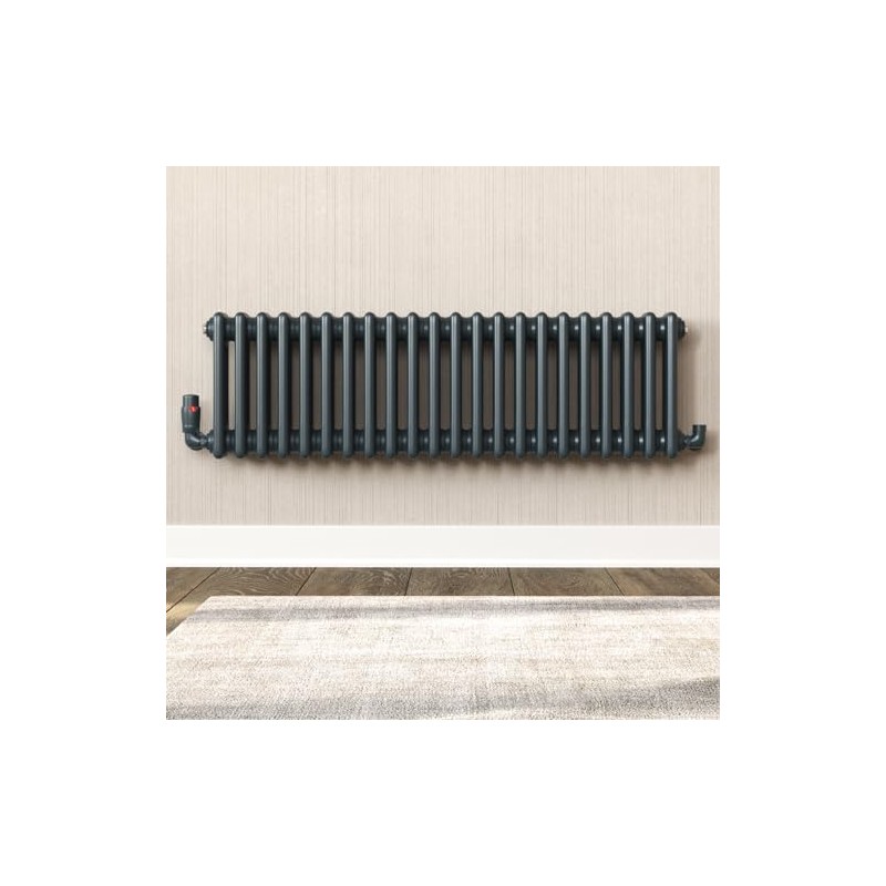 UK Radiators Thermostatic Radiator Valve (TRV) 15mm Corner Lockshield Valve