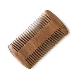 FRCOLOR Fine Tooth Comb wooden hair comb wooden comb sandalwood hair comb sandalwood beard comb wooden beard comb sandalwood comb two sides Bamboo Fine Toothed Comb