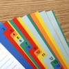 Rongxze 100 Sheets/5 Sets of Dividers A4, Index for A4