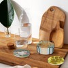 ADPON Absorbent Ceramic Coasters for Drinks with Cork Base Art