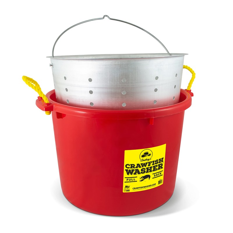 Cowboy's Crawfish Strainer Basket