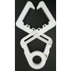 OE Laundry Drying Hanger, White, Approx. Length 9.4 x Width