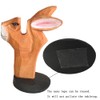 TXXMA Wood Eyeglass Stand Handmade Carved Spectacle Holder Sunglass Holder