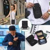 Mythya Carteras para Pasaporte, Cartera de Cuello con Bloqueo RFID,