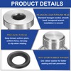 PATIKIL M20 x 1.5 Stainless Steel Pipe Plug Metric Male