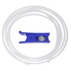 Ultra-Smooth PTFE Teflon Tubing 5m with Tube Cutter, 2.5mm ID