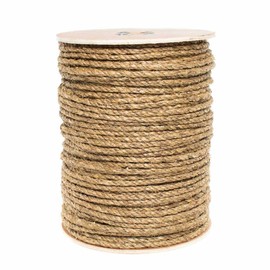 Golberg Natural Fiber Tan Manila Rope - (5/16 Inch x 25 Feet)