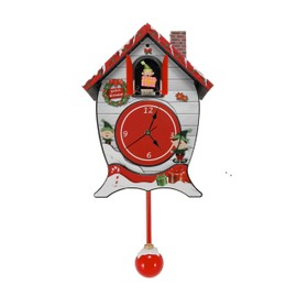 Mark Feldstein & Associates Santa's North Pole Workshop Cuckoo Carol Sound Clock