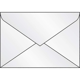 Sigel C6 114 x 162mm Envelopes - Transparent (25 Pieces)