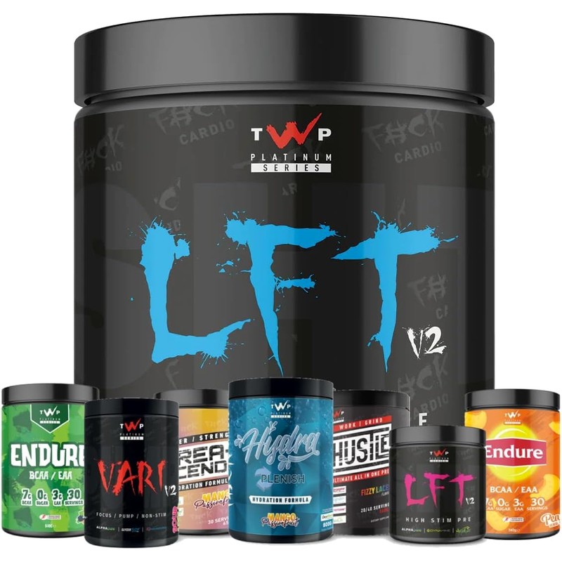 TWP Nutrition Platinum Series LFT V2, High Stim Strong Pre