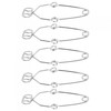 Pack of 5 Spring Steel Test Tube Clip Clamp Labs