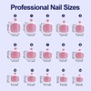 Misssix Misssix Press On Toe nails Short, 150Pcs French Toe