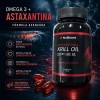 Aceite De Krill Para Cuidado Diario Con Astaxantina 2400 Mg