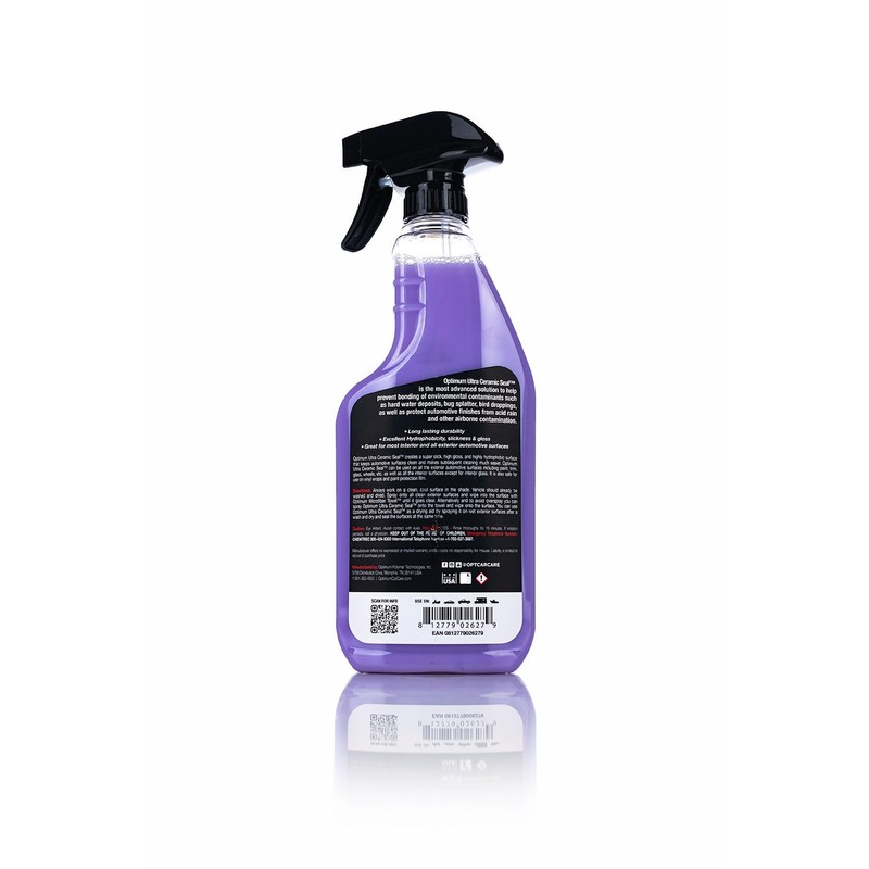 Optimum Ultra Ceramic Seal – Super Slick, Hydrophobic Spray-on Ceramic