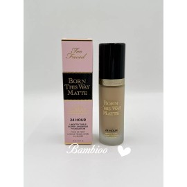 Too Faced Born This Way Matte 24 Hour Undetectable Foundation Seashell 1oz/30ml