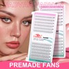 FADVAN 240PCS Premade Fans Eyelash Extensions 3D Lash Extensions Premade
