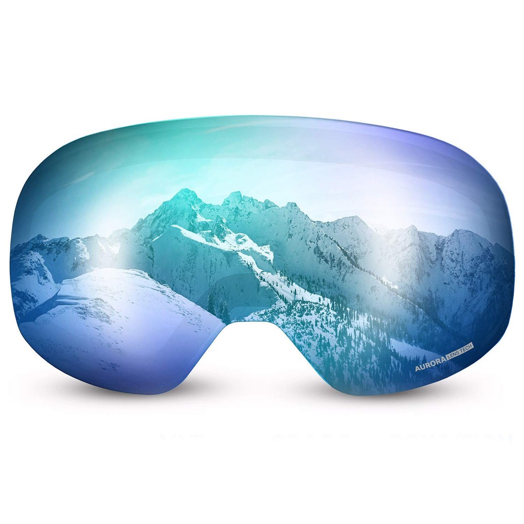WildHorn Outfitters Roca Ski Goggles Extra/Replacement Frameless Lens