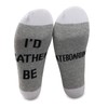 PXTIDY Skateboarding Socks Skateboard Lover Gifts I'd Rather Be Skateboarding