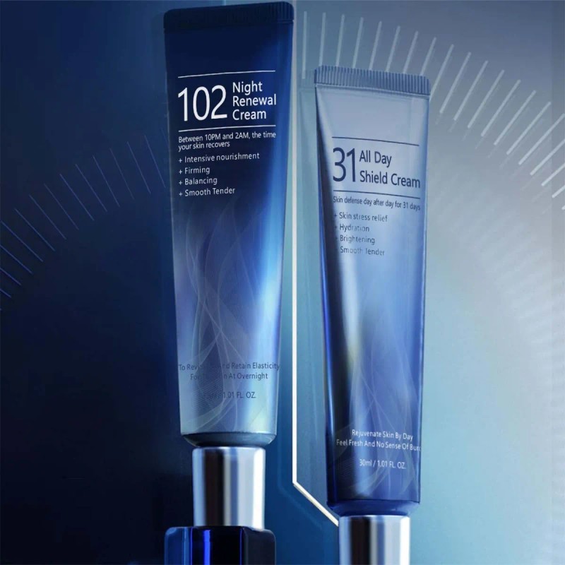 Crema Facial Para Todo El Día Y La Noche, Paquete