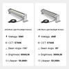 ATCD 20in 50W Linear LED Work Light 6000LM, 110° Beam