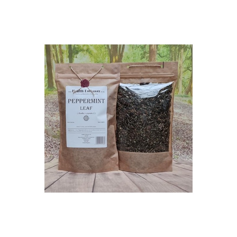 Health Embassy Peppermint Leaf (Mentha × piperita L.) Loose Herbal