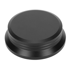 HiFi Disc Stabilizer Aluminum Alloy Universal Turntable Weight Clamp for LP Record Black