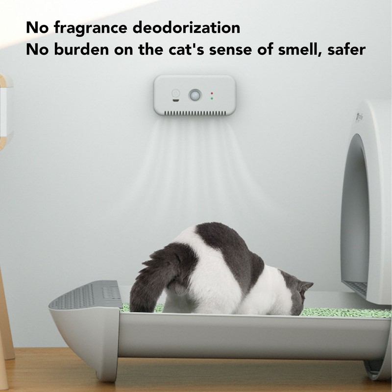 Pet Deodorizer Machine Quiet Operation Mini Cat Litter Box Air