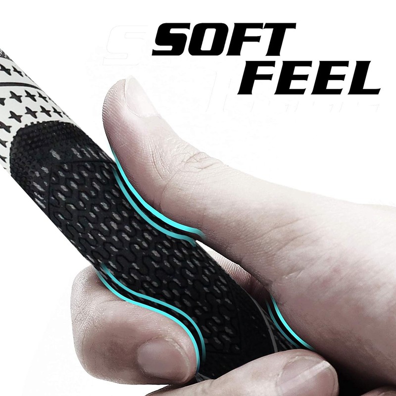 Crestgolf Updated Multi Compound Golf Grips for Golf Clubs Set