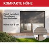 LouMaxx Balcony Door Handle Exterior - Robust Patio Door Handle