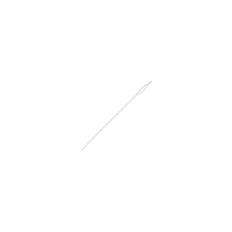 Artistic Wire Beadalon – Agujas de Ojo Plegable, Finas (2.5
