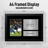 HWC Trading FR A4 Ronaldinho PSG Gifts Printed Signed Autograph