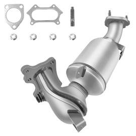 [Front]FortunaFlow Catalytic Converter Compatible with Honda Accord 2013-2017,Honda Crv 2015-2019,Acura TLX 2015-2020 2.4L,Replace 16827 674059(EPA Compliant high flow standard)