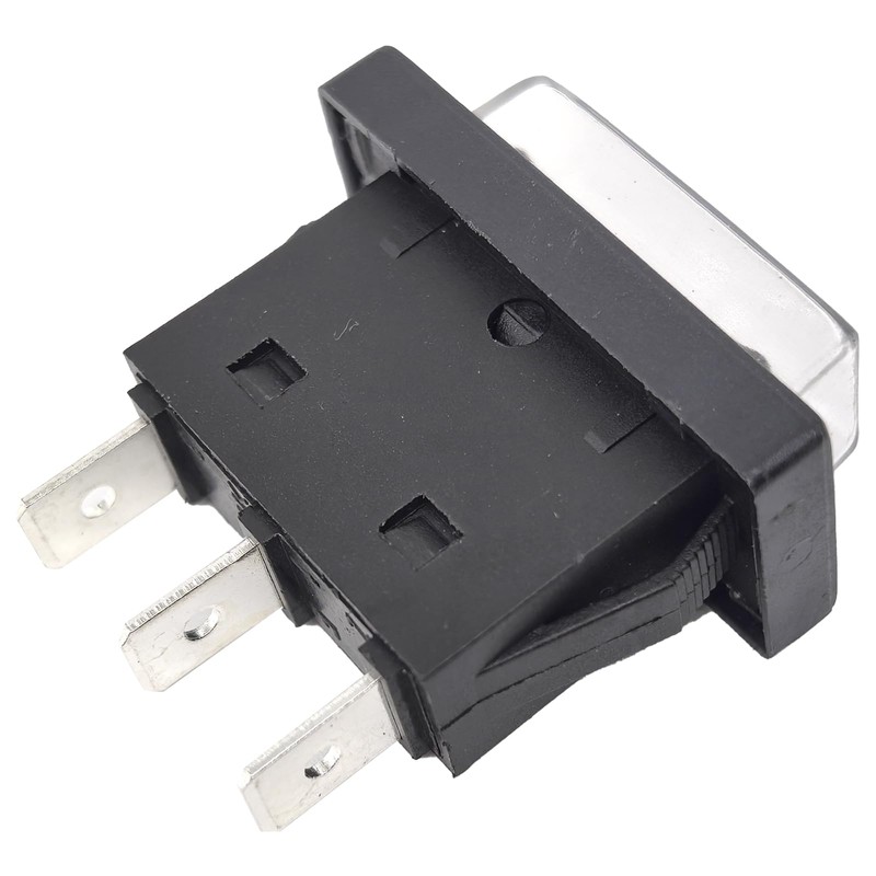 3-Pack JD03-F1 Rocker Switch - 16A 125/250VAC 3-Position SPDT Switch