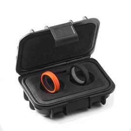 The Ridge 6mm Beveled Silicone Ring Set - Basecamp Orange - 11