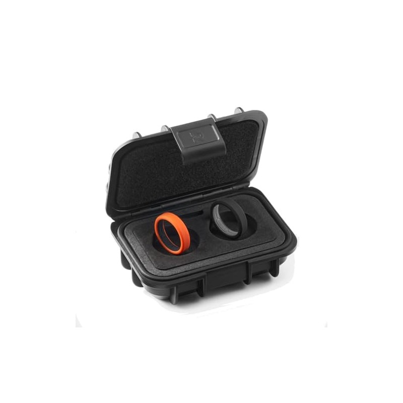 The Ridge 6mm Beveled Silicone Ring Set - Basecamp Orange