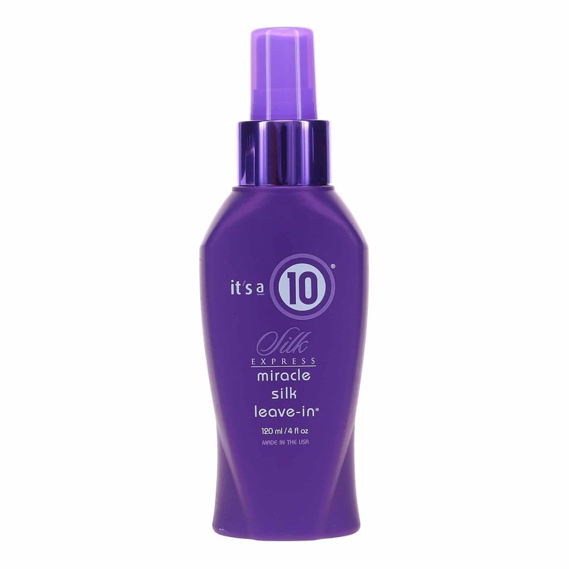 It's a 10 Miracle Silk Express Leave-In Conditioner, 4 Ounce