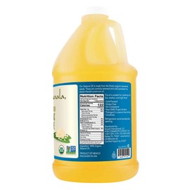 Kevala Organic Extra Virgin Sesame Oil, 1/2 Gallon (64 floz)