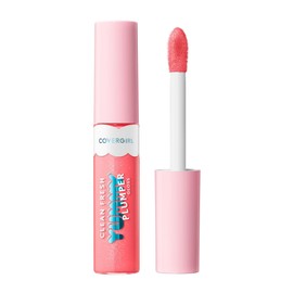 Covergirl Clean Fresh Yummy Gloss, 840 Be Chill My Heart, Plumper Gloss, Shiny Gloss, Vegan Formula, Volumizing Lip Plumper, Easy to Apply, Minty Flavor, 0.33oz