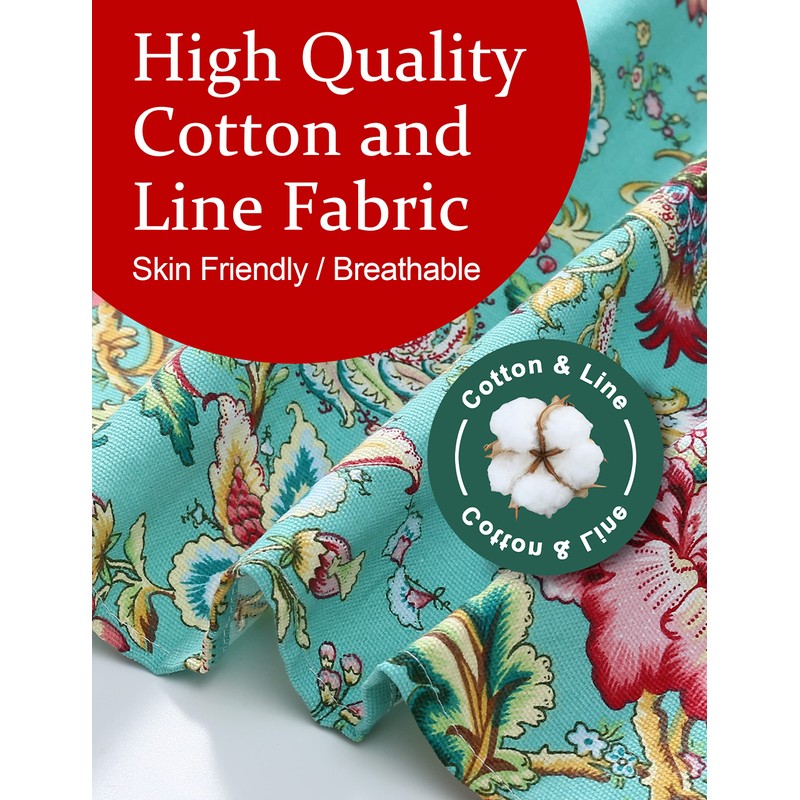 Big Plus Size Aprons for Women with Pockets Cotton Linen