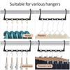 HFZRZFH Space-Saving Hangers | 10 Pack Plastic Magic Hangers with