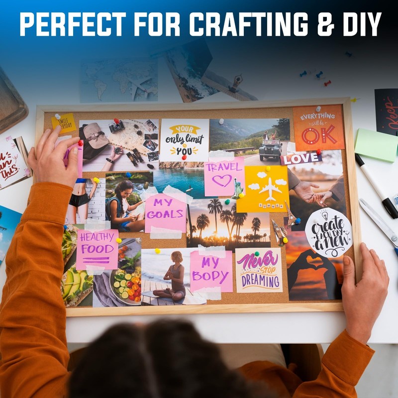 ZYBUX - Securely Stick Anything Anywhere with 320 Double-Sided Sticky