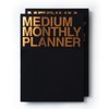 JSTORY Medium Monthly Planner Lays Flat Undated Year Round Flexible
