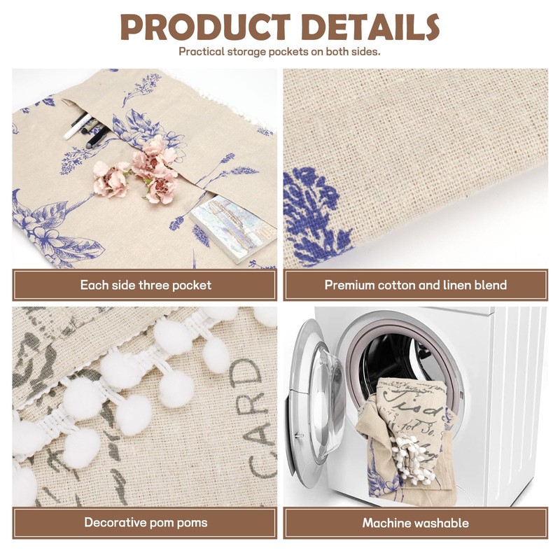 2Pcs Washer and Dryer Covers for The Top, Washing Machine