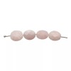 PremiumBead Pink Natural Untreated Peruvian Opal Faceted Half Strand |