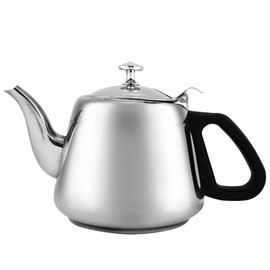 Tea Kettle, Induction Teapot, Tea Kettle with Flute, Stainless Steel Cooker Tea Kettle with Filter Teapots for Hot Water on the Stove (2L)